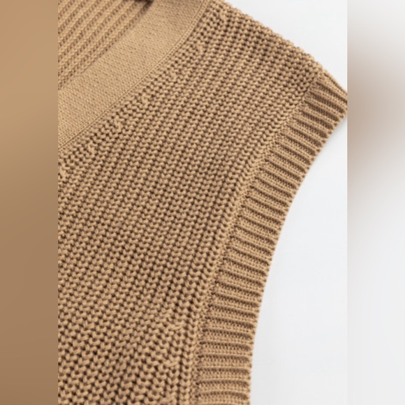 Sable button front sweater vest - Picture 5 of 8